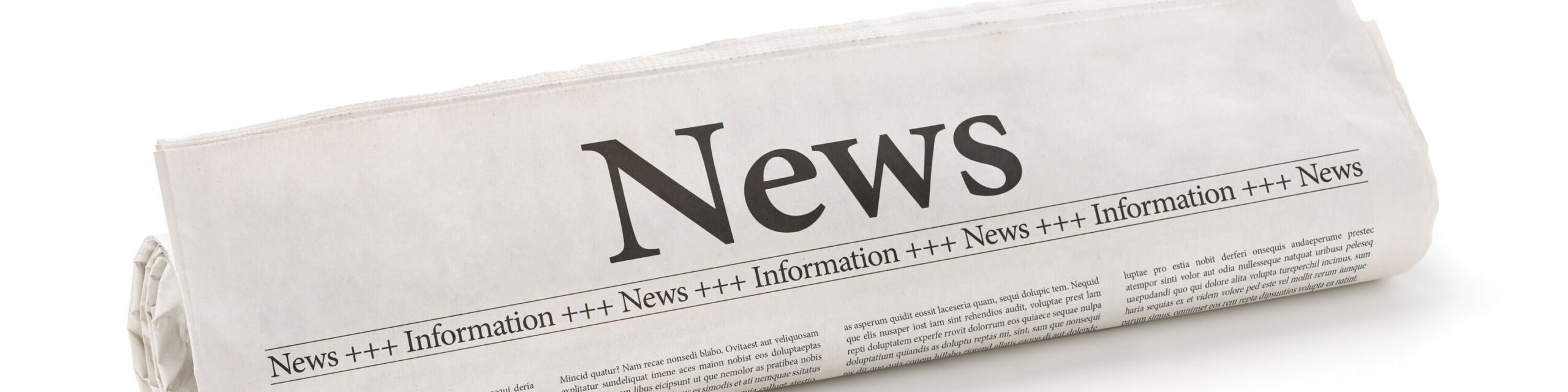 Zeitung mit News